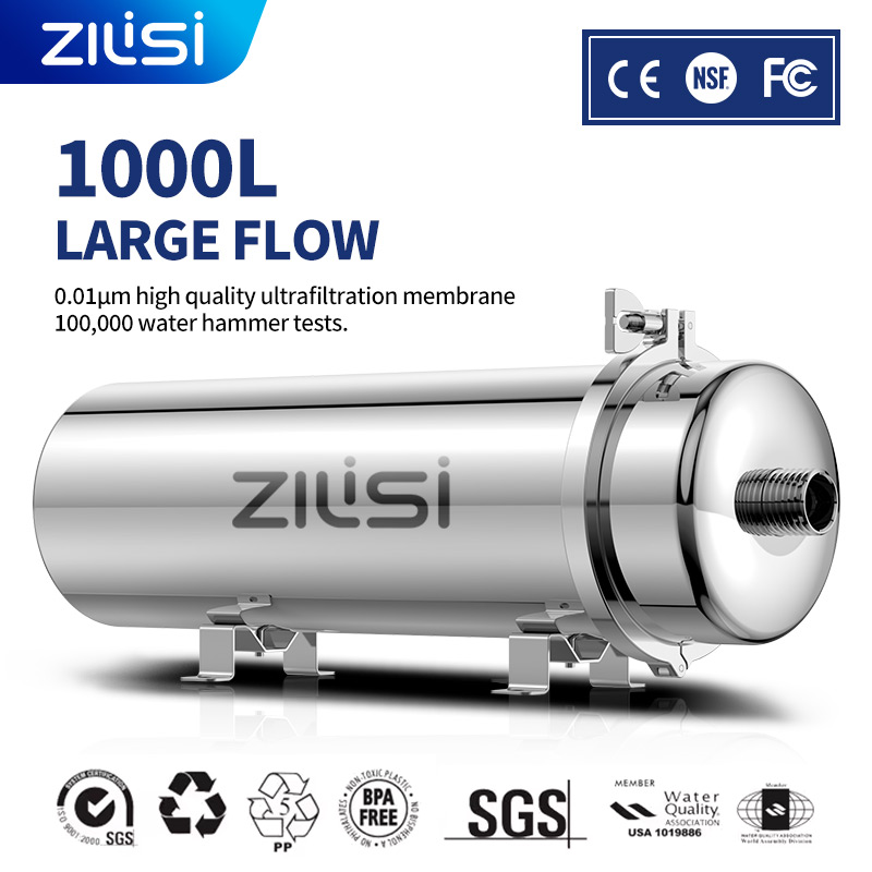 Commercial Kitchen Water Filter - 재사용 가능한 PVDF 정수 필터 시스템,