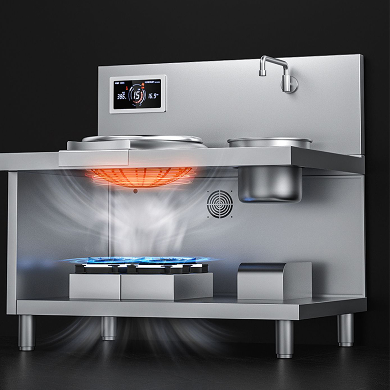 Commercial Kitchen Induction - 상업용 고출력 인덕션 쿠커 더블 헤드