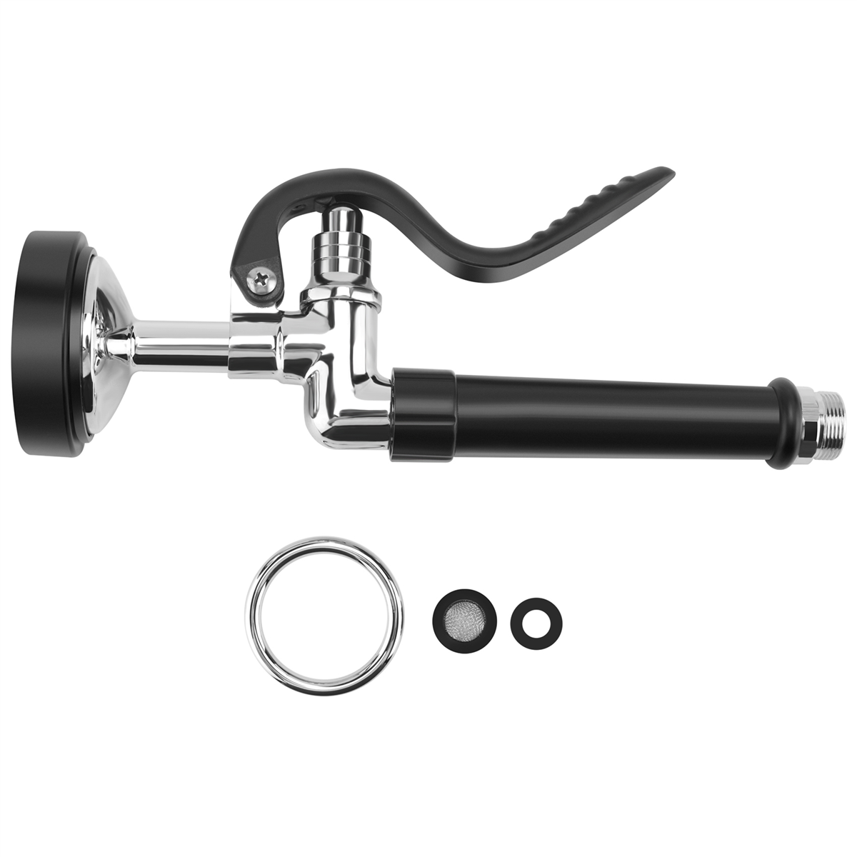 Commercial Kitchen Faucet - 상업용 주방 수도꼭지 부품, 크롬 마감,