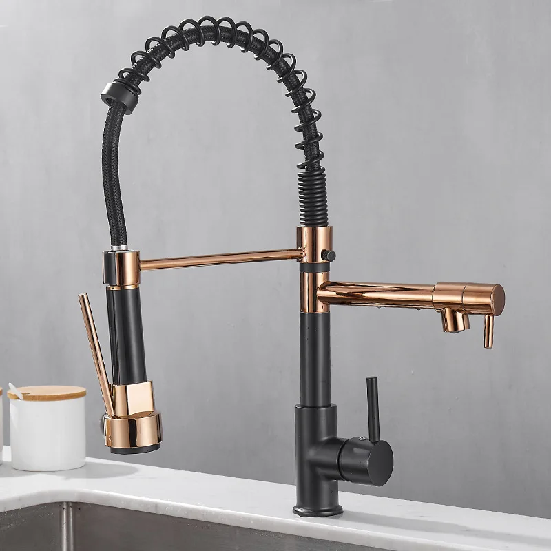 Commercial Kitchen Faucet - GEGVE 주방 수도꼭지 이동식 탭 브러시