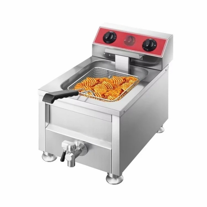 Commercial Kitchen Induction - 전기 딥 프라이어 상업용 프라이어 온도