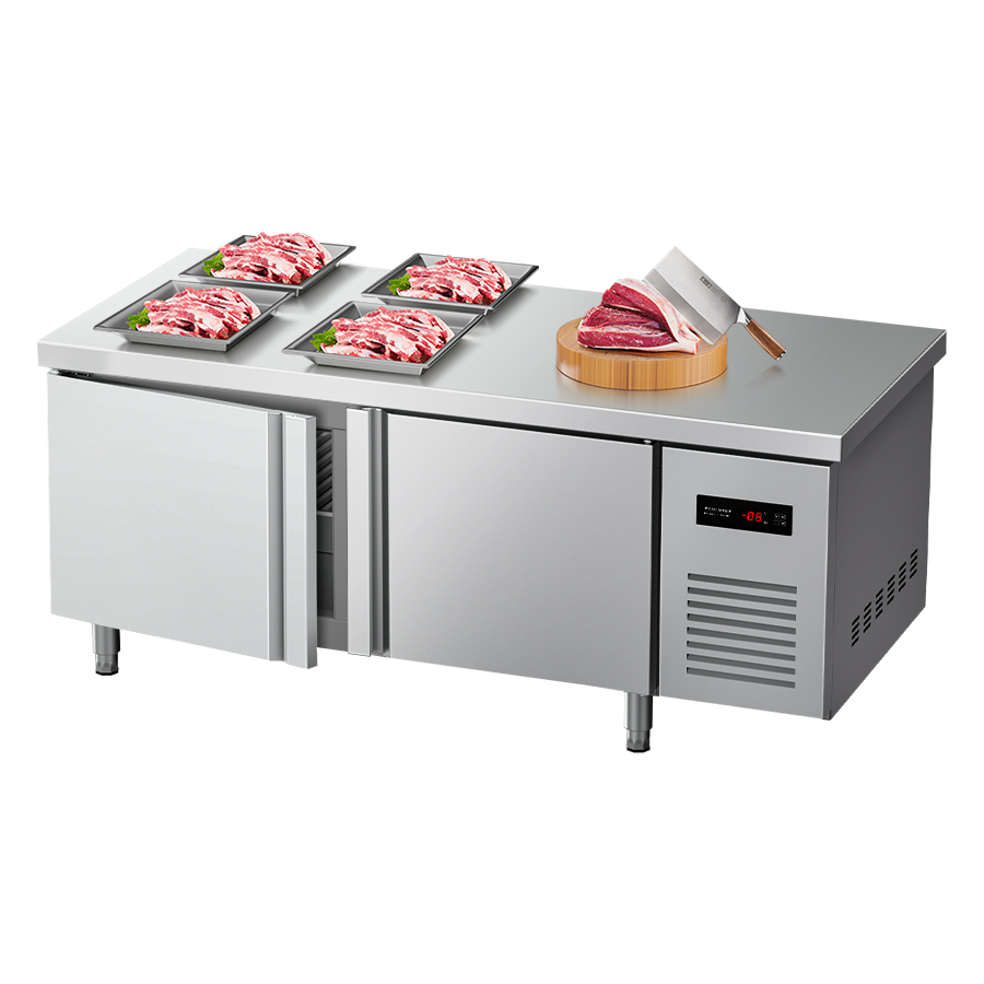 YINZHENG 1.5m 상업용 직냉식 작업대 냉장고, - Commercial Kitchen Prep Table With Storage 리뷰 및 가격