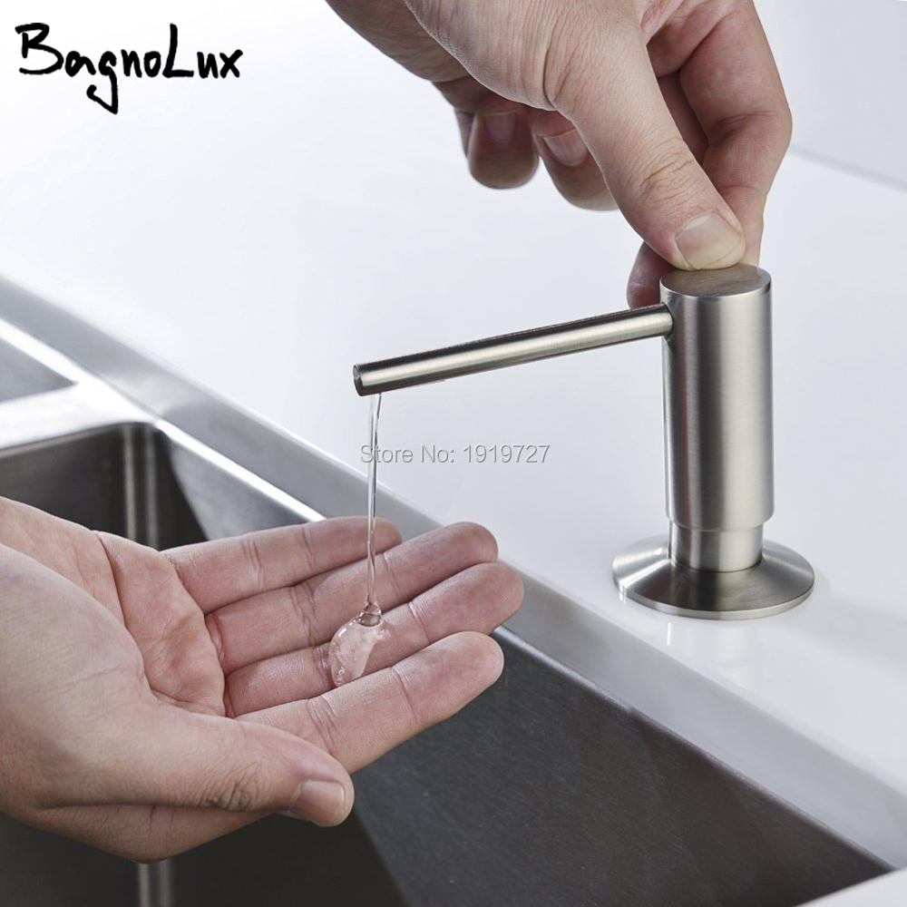 모던 브러쉬드 니켈 로션 디스펜서 100% 순황동 펌프 - Commercial Quality Kitchen Faucet 리뷰 및 가격
