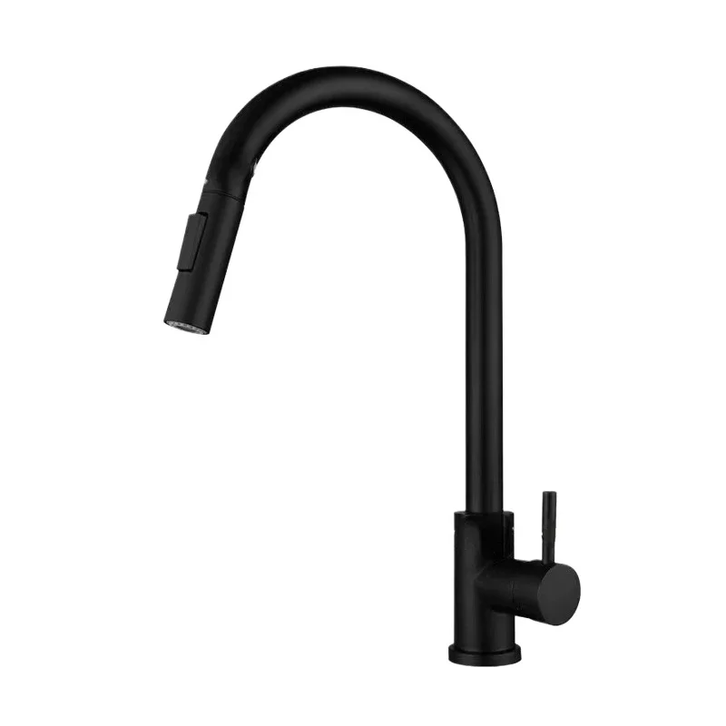 브러시드 니켈 주방 수도꼭지 싱글 홀 풀아웃 스파우트  - Commercial Kitchen Faucet 리뷰 및 가격