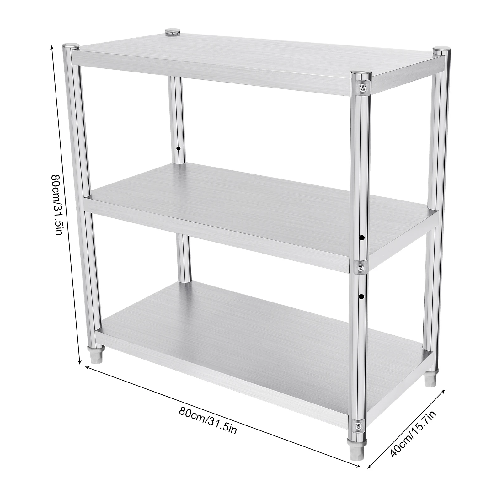 헤비 듀티 작업대 스테인레스 스틸 상업용 케이터링 테이 - Commercial Kitchen Prep Table With Storage 리뷰 및 가격