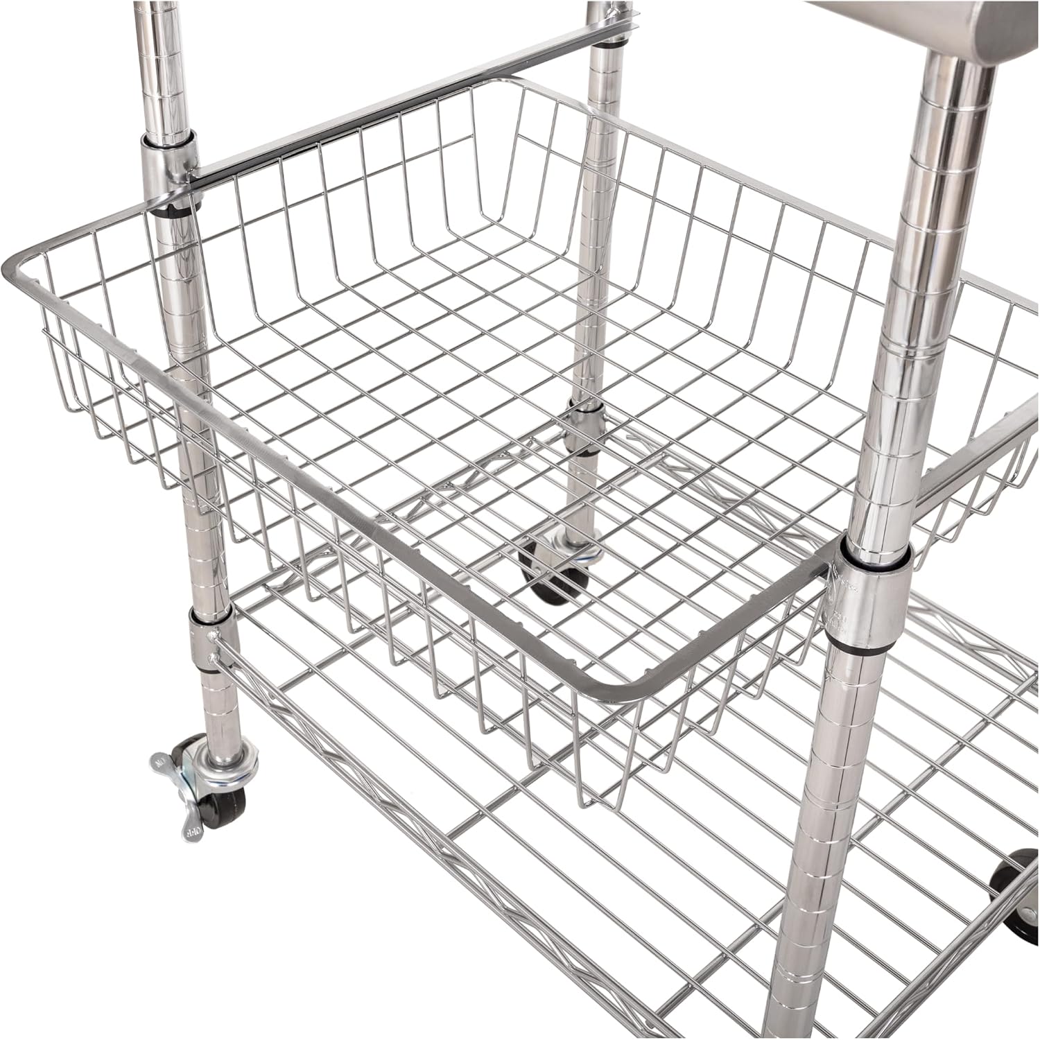 스테인리스 스틸 상업용 조리대 카트, 이동식 주방 아일 - Commercial Kitchen Prep Table With Storage 리뷰 및 가격