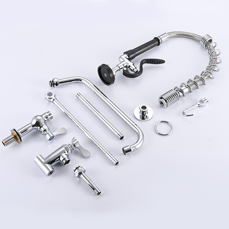 상업용 주방 싱글 수전 프리 린스 싱크대 수전 믹서,  - Commercial Kitchen Faucet 리뷰 및 가격