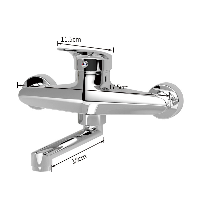 주방 수도꼭지 믹서 벽 마운트 싱글 핸들 믹서 탭 싱크 - Commercial Kitchen Faucet 리뷰 및 가격