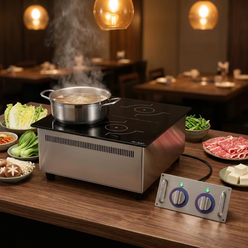 아이로 빌트인 상업용 인덕션 쿡탑 전체 가열 글라스 산 - Commercial Kitchen Induction 리뷰 및 가격