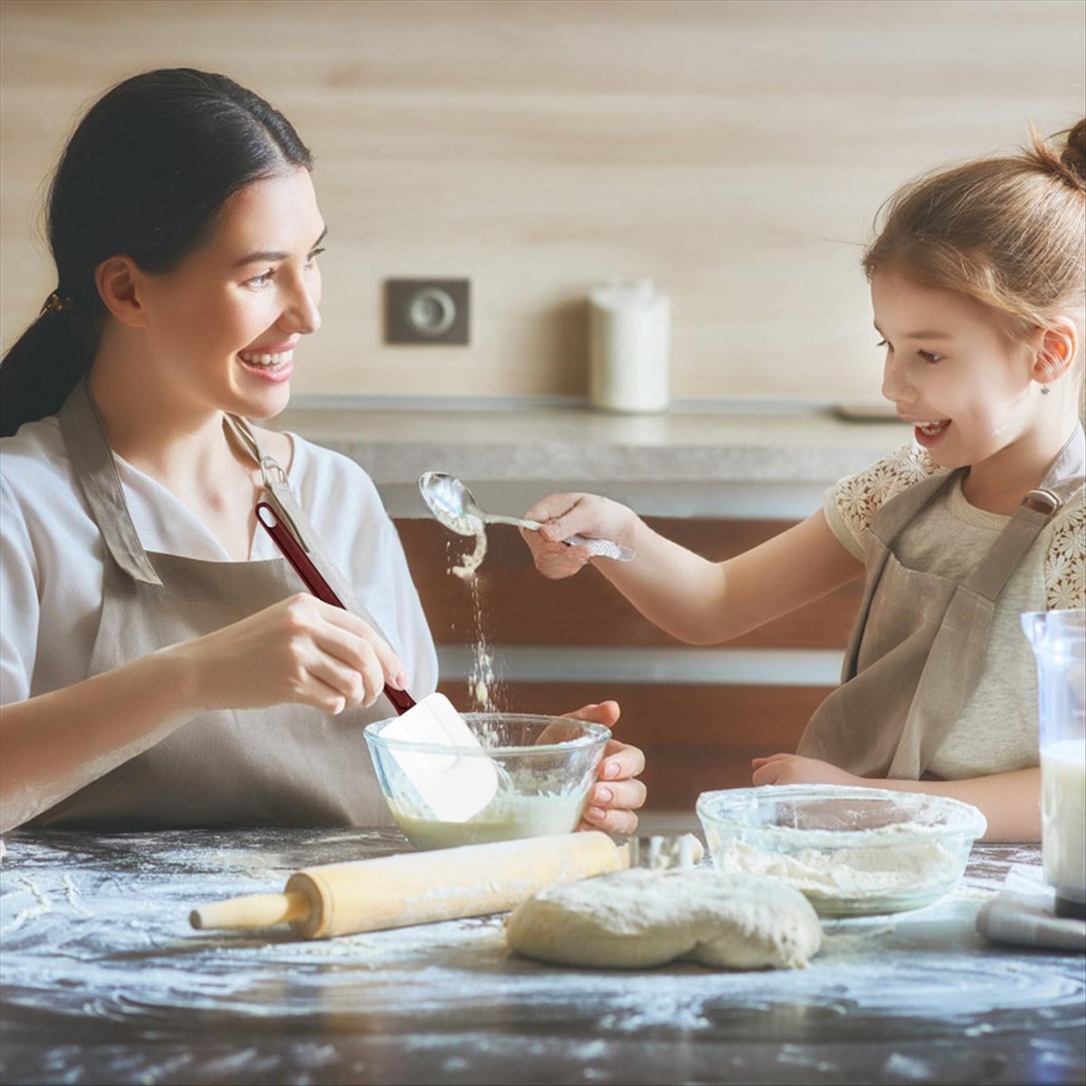 *A02R 헤비 듀티 스패출라 및 스푼 스패출라 고열  - Commercial Kitchen Use 리뷰 및 가격
