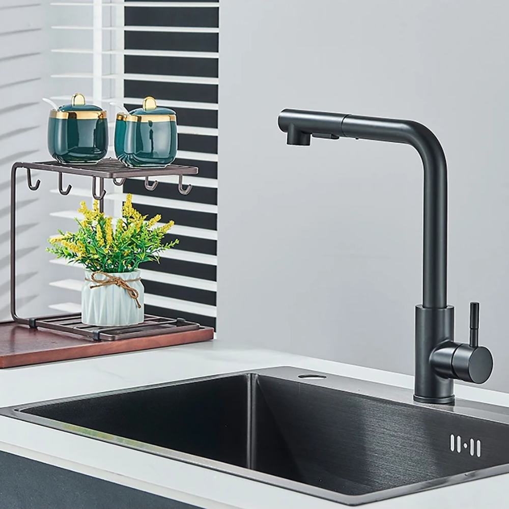 주방 풀아웃 수전 304 스테인리스 스틸 온수/냉수 겸 - Commercial Kitchen Faucet 리뷰 및 가격