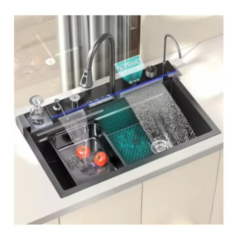 고품질 주방 싱크대 단일 볼 스테인리스 스틸 싱크 세트 - Commercial Quality Kitchen Faucet 리뷰 및 가격
